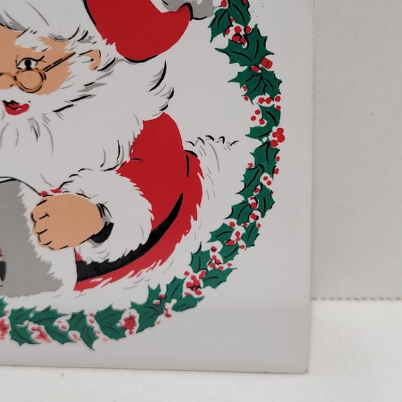 Santa Claus tile tivet decorative christmas tile - Picture 2 of 9
